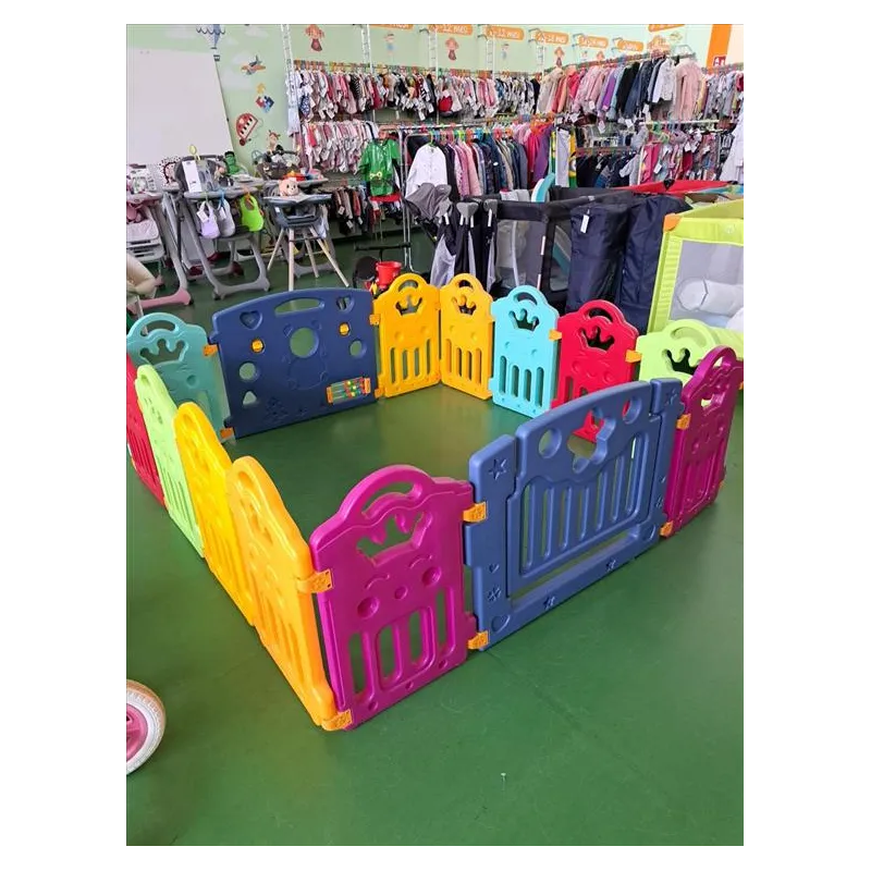 Recinto Box Per Bambini Colorato Per Interno O Esterno 14 Pannelli 12+2, 150x150x60