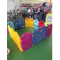Recinto Box Per Bambini Colorato Per Interno O Esterno 14 Pannelli 12+2, 150x150x60