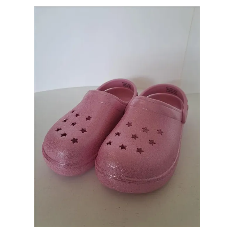 Ciabatte Tipo Crocs Rosa 33/34 Nuove