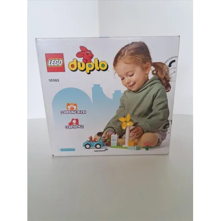 LEGO DUPLO Turbina Eolica e Auto Elettrica 10985 Nuovo
