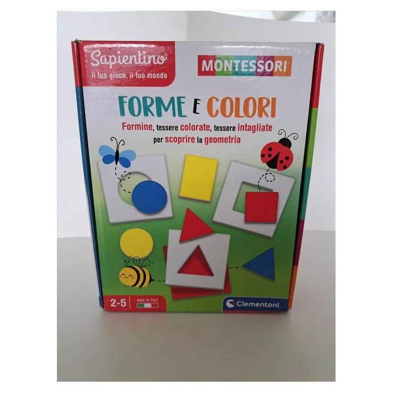 Gioco Clementoni Forme E Colori Nuovo