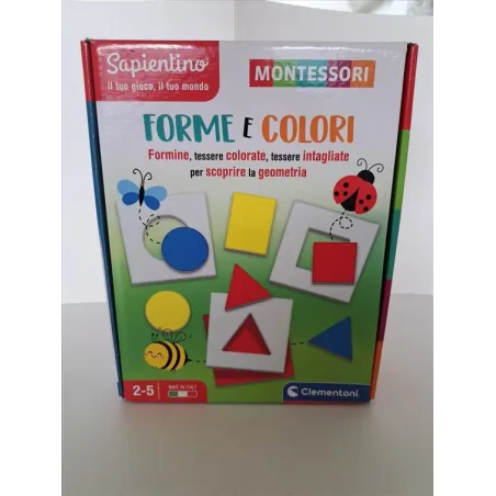 Gioco Clementoni Forme E Colori Nuovo