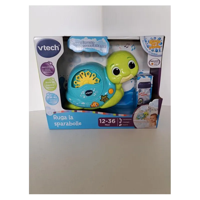 Gioco Ruga la Sparabolle VTech, Gioco Bagnetto con Bolle per Bambini Nuovo