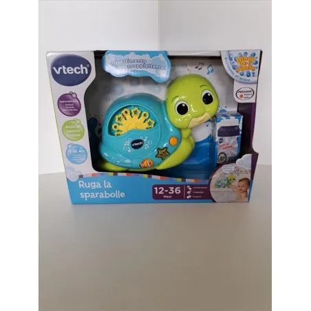 Gioco Ruga la Sparabolle VTech, Gioco Bagnetto con Bolle per Bambini Nuovo