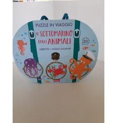 Puzzle In Viaggio Sassi Libro + Puzzle Gigante