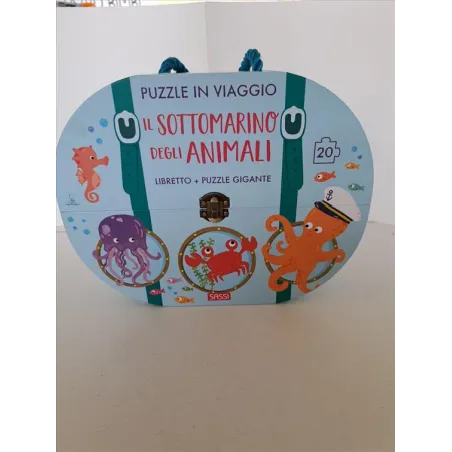 Puzzle In Viaggio Sassi Libro + Puzzle Gigante