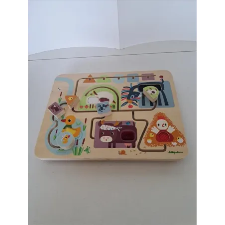Pannello Attività In Legno Lilliputiens