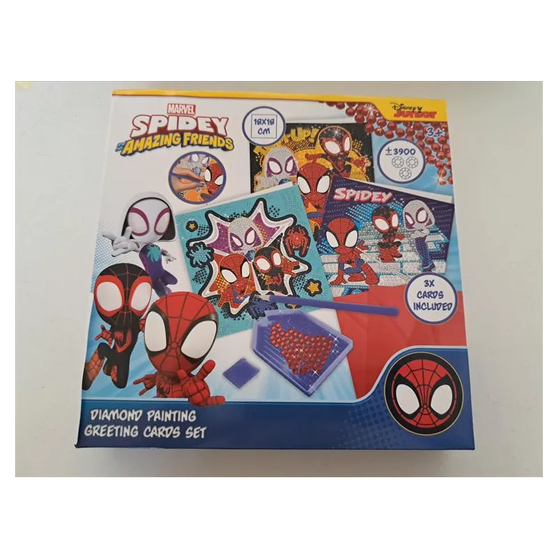 Diamond Painting Spidey And Amazing Friends,Crea i Quadretti Con Tutti Gli Accessori Nuovo