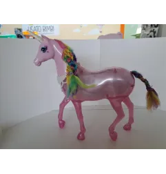 Cavallo Unicorno Barbie Con Luci e Suoni