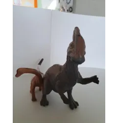 Dinosauri Morbidi Triceratopo e Parasautolofo + Collo Lungo