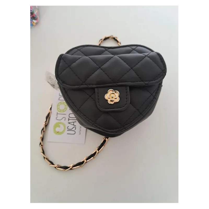 Borsa Cuoricino Nera