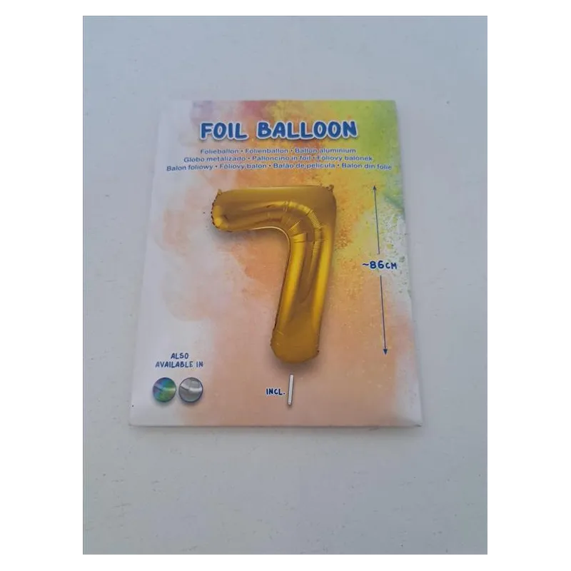 Palloncino Compleanno 7 Anno