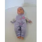 Bambola Cappellino e Tutina Lilla
