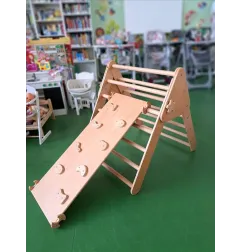 Triangolo Di Pliker Con Scivolo Doppio Lato Arrampicata e Scivolo