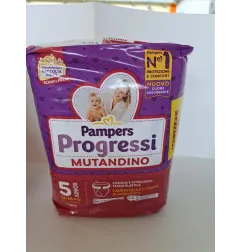 Pampers Progressi Mutandino Tg.5 Junior 17 Pezzi