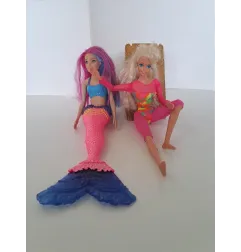 Barbie Sirena e Barbie Ginnasta