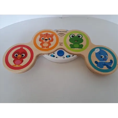 Baby Batteria Hape Baby Einstein Magic Touch Wooden Drum Musical Toy