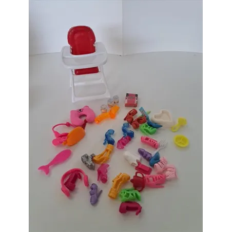 Seggiolone Pappa Barbie e Accessori Barbie