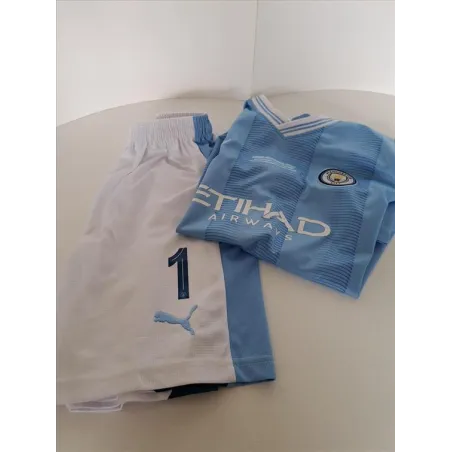 Completo Calcio Con Calzettoni Manchester City 8/10 A