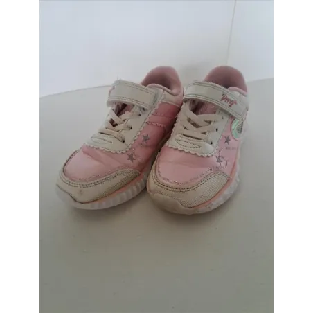 Scarpe Primigi Rosa e Bianche Luminose N 28
