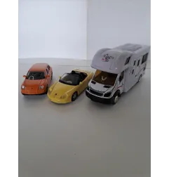 Camper Con Macchinine Gialla e Arancione