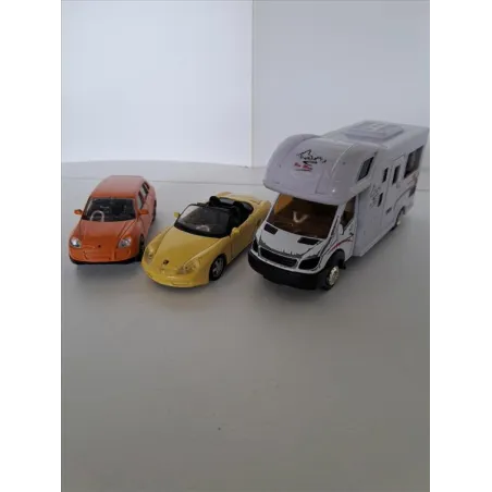 Camper Con Macchinine Gialla e Arancione