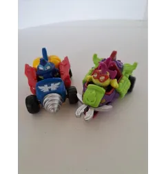 Personaggi Super Zings Con Mezzo Di Trasporto