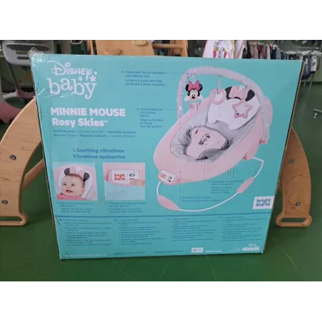 Sdraietta Minnie Rosa Con Vibrazione