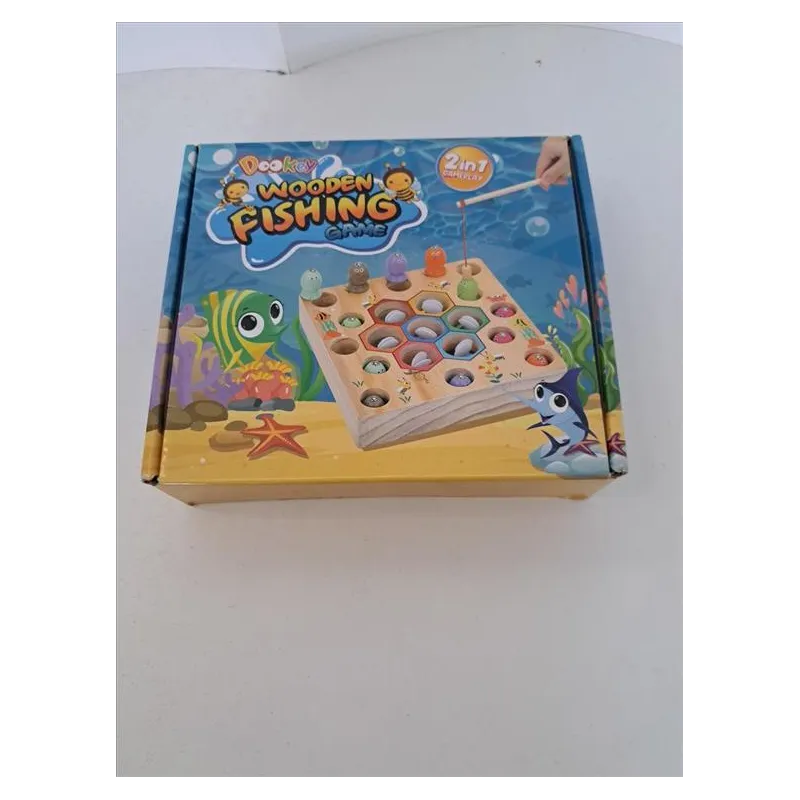 Gioco Della Pesca In Legno