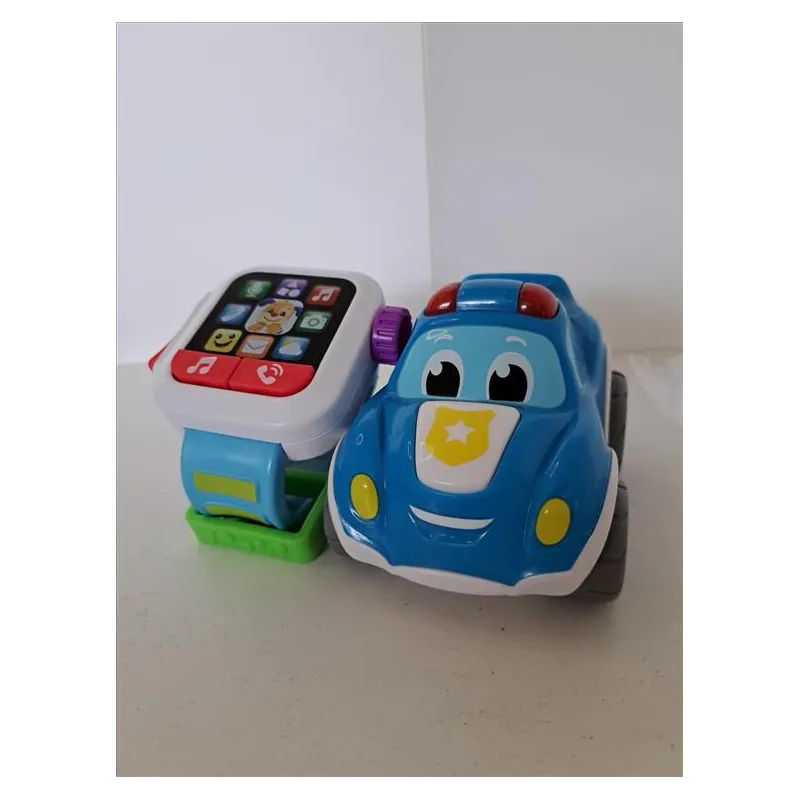 Orologio Fisher Price + Macchina Polizia Sonora