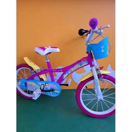 Bicicletta 16" Me Contro Te Dino Bike