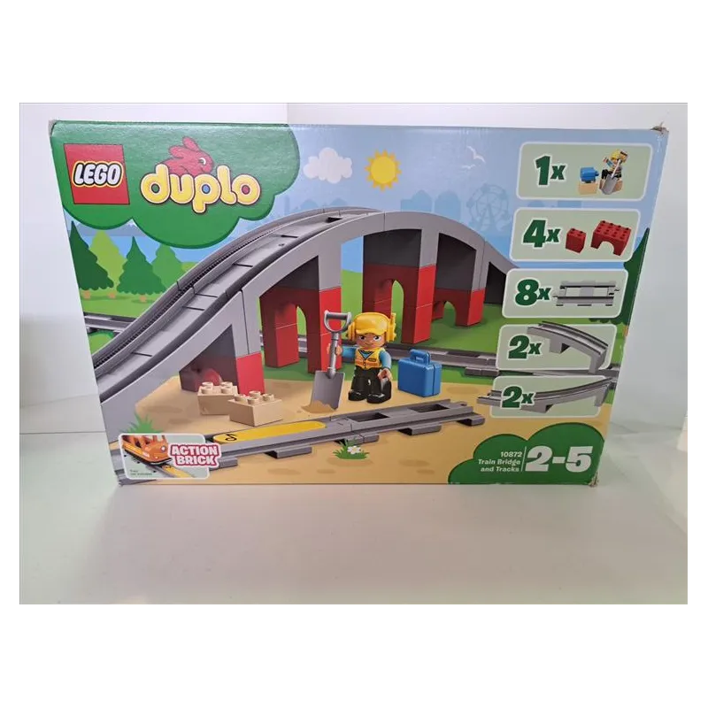 Lego Duplo 10872 Ponte e binari ferroviari