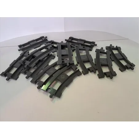 Binari Treno Complatibili Con Lego Duplo 12 PZ