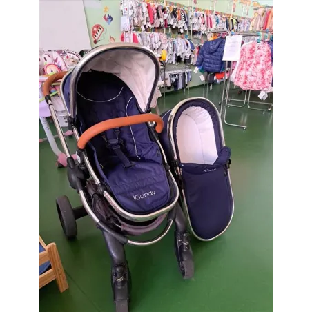 Duo I Candy Con Navicella e Passeggino Con Accessori Invernali