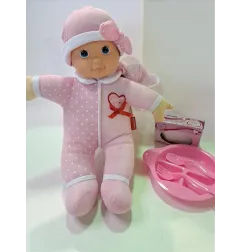 Bambola Amore Mio Con Accessori Per La Pappa