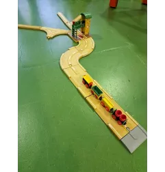 Trenino Brio Con Stazione, Trenino, Scambi e Binari (binari In Più Non Brio)
