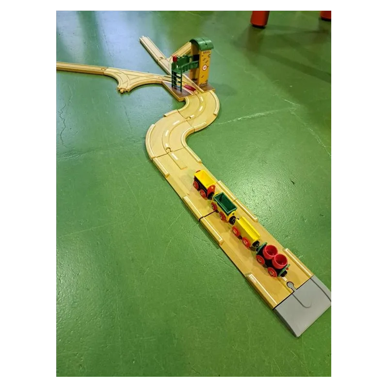 Trenino Brio Con Stazione, Trenino, Scambi e Binari (binari In Più Non Brio)