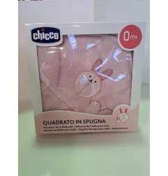 Asciugamano Quadrato In Spugna Rosa