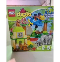 Lego DUPLO Giungla 10804 (manca Un Cubetto Verde e Uno Marrone)