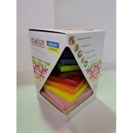 Impilabile In Legno Colorato Nuovo