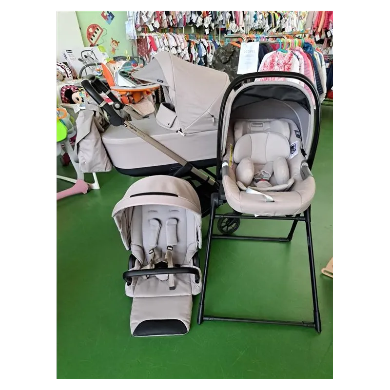 Trio Inglesina System Quattro Electa Completo Di Borsa e Materassino Welcome Pod Navicella