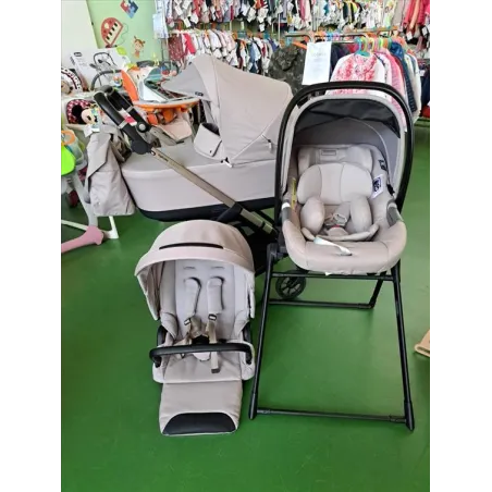 Trio Inglesina System Quattro Electa Completo Di Borsa e Materassino Welcome Pod Navicella