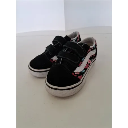Scarpe Vans Nere Fiorellini N 24