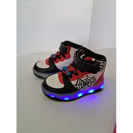 Scarpe Spiderman Luminose N 22