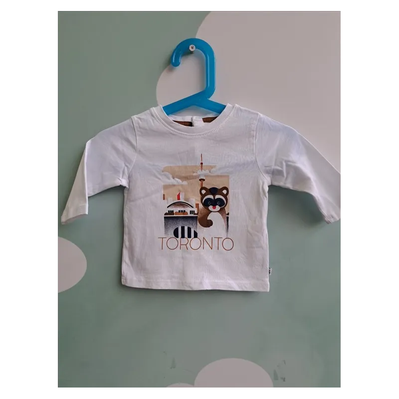 Maglia Maniche Lunghe Obaibi Bianca Toronto 3 M