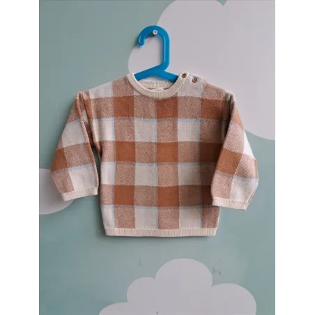 Maglioncino a Quadri H&m 9/12 M