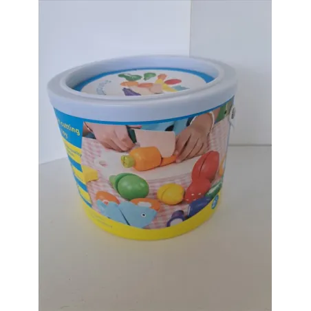 Frutta e Cibo In Legno Da Tagliare