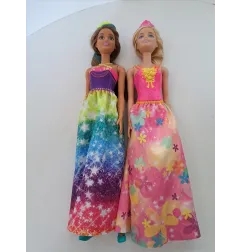 Barbie Con Ciuffi Colorati 2 PZ