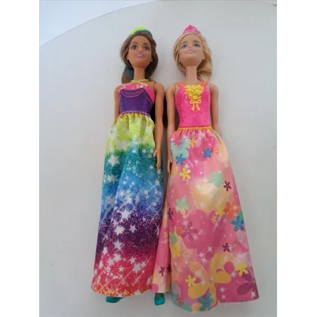 Barbie Con Ciuffi Colorati 2 PZ