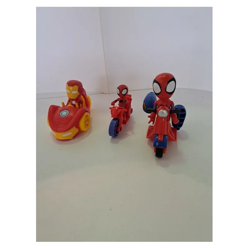 Spidey e Iroman Con Mezzo